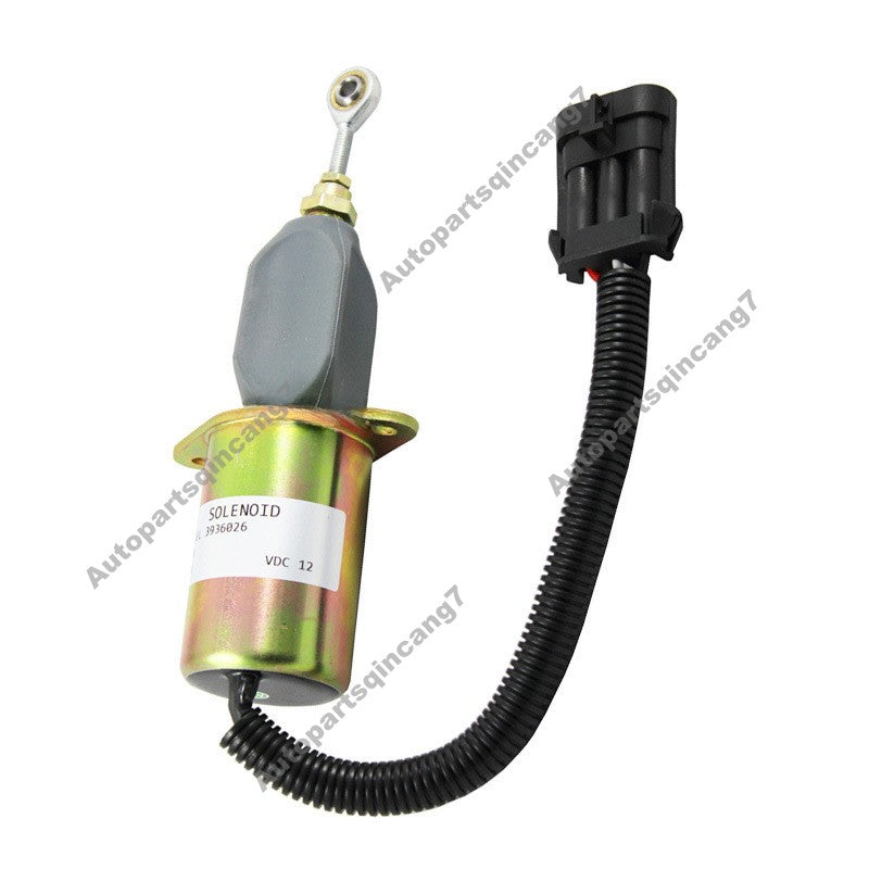 12V Fuel ShutDown Solenoid 3936026 SA-4767-12 for Engine 6CT