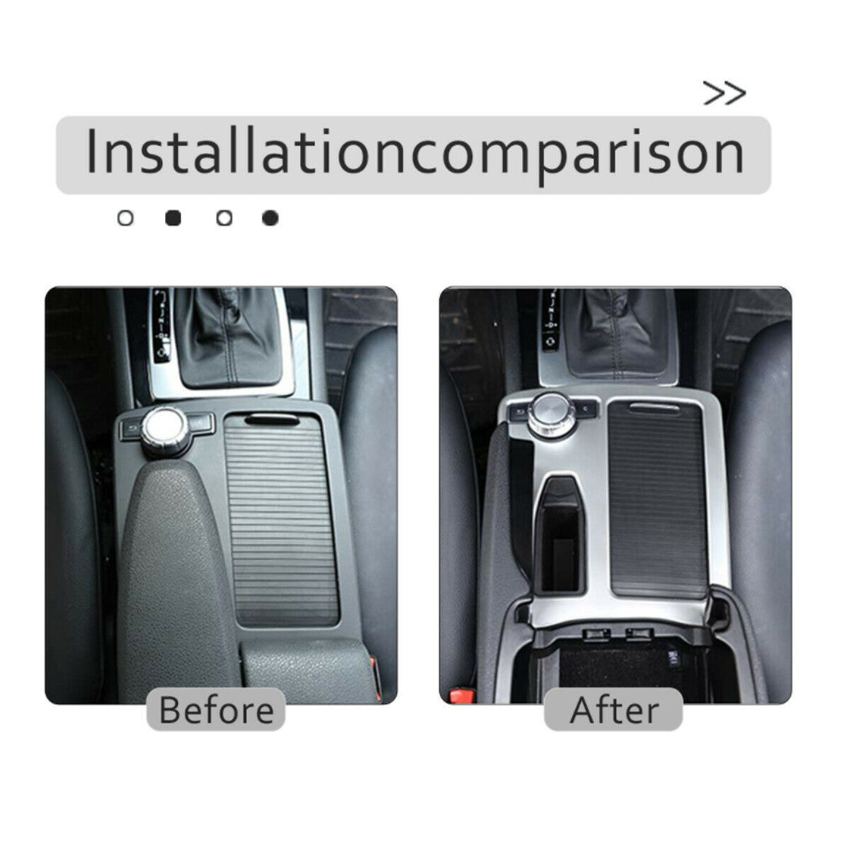 Black carbon fiber rearview mirror caps for LR Discovery 4/5 LR4 LR5 L462