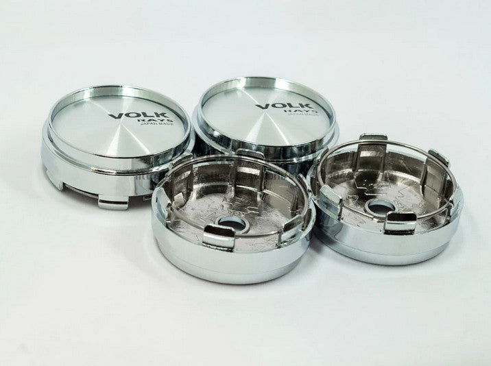 4x66mm Volk Rays badge wheel center cap hubcap rim cap badge chrome-plated