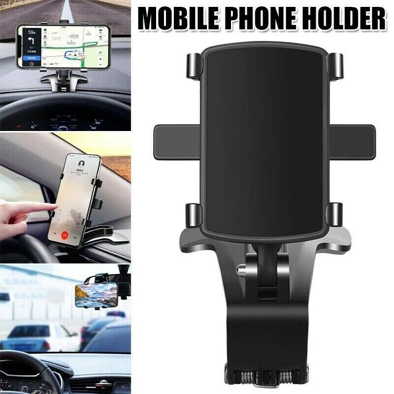 360¡ã Car Dashboard Phone GPS Mount Holder Stand Clip Cradle Adjustable Rotation