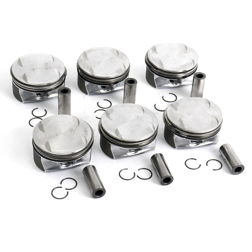 for Mercedes-Benz CLK350 C350 E350 M272 GLK350 3.5L 6x Pistons  Rings Set STD