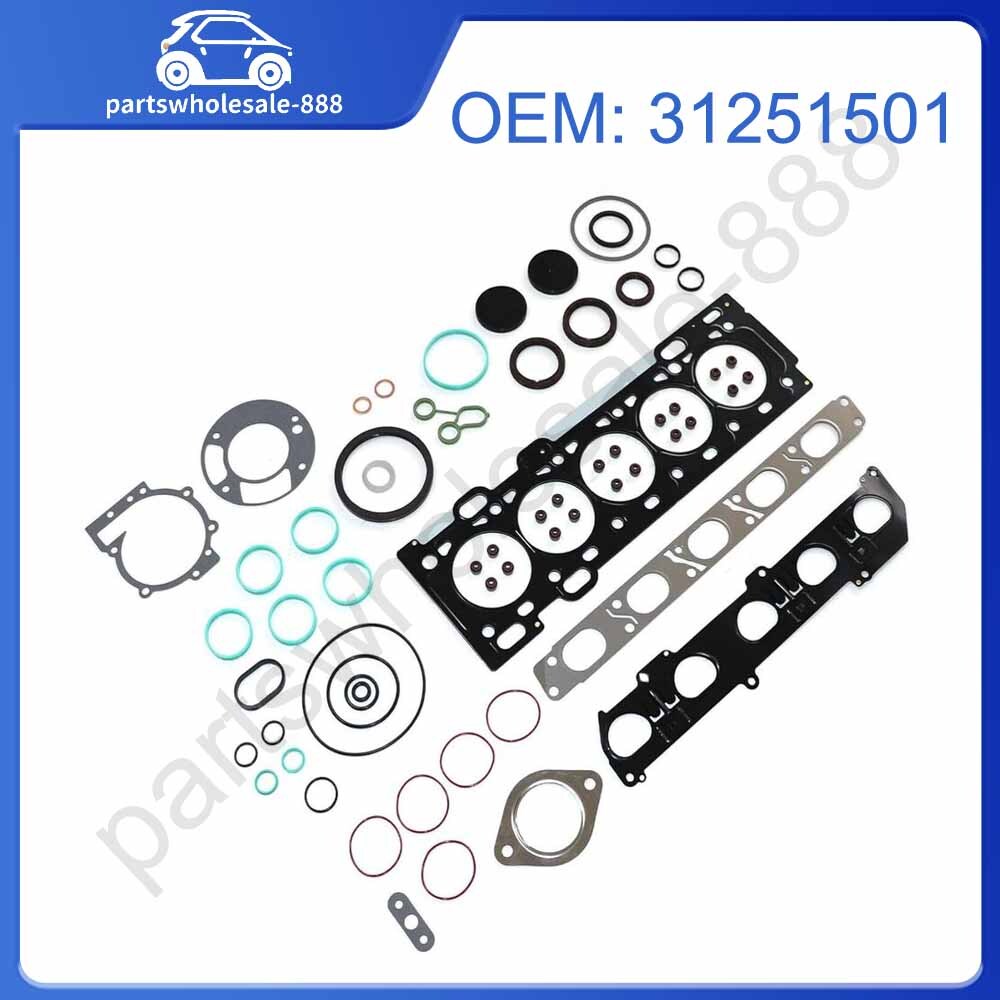 Overhaul Rebuilding Gasket Kit for Volvo C30 C70 S60 S80 V70 T5 B5254T7 2.5T L5