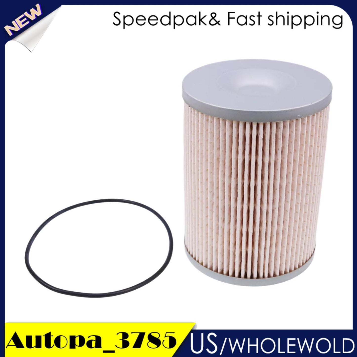 Fuel Filter V063151880 Fits For Kubota Loader SVL75-2 SVL65-2 SSV65PC SSV75PC