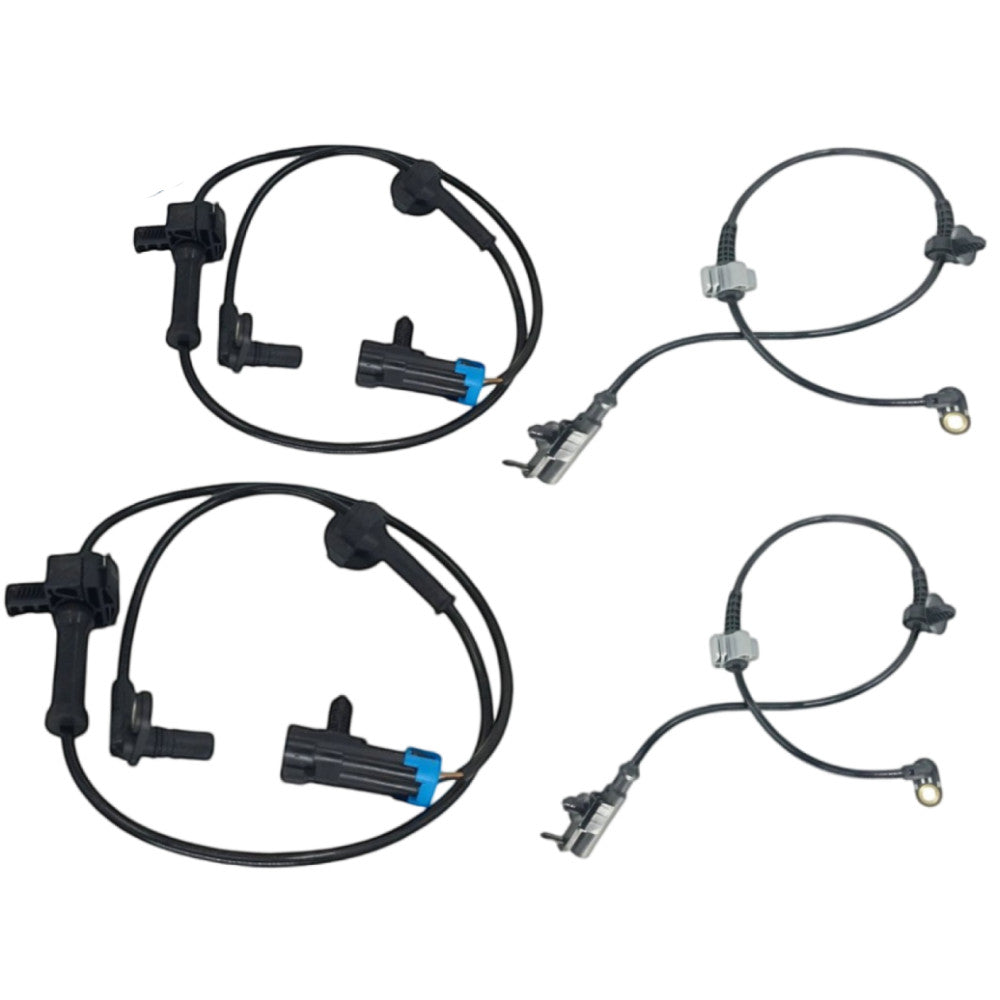 4Pc Front+Rear ABS Wheel Speed Sensor For 07-14 for Chevy Tahoe Avalanche for GMC for Yukon
