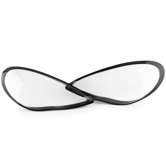 2 Headlight Lens Covers for Porsche for Panamera 2011 2012 2013