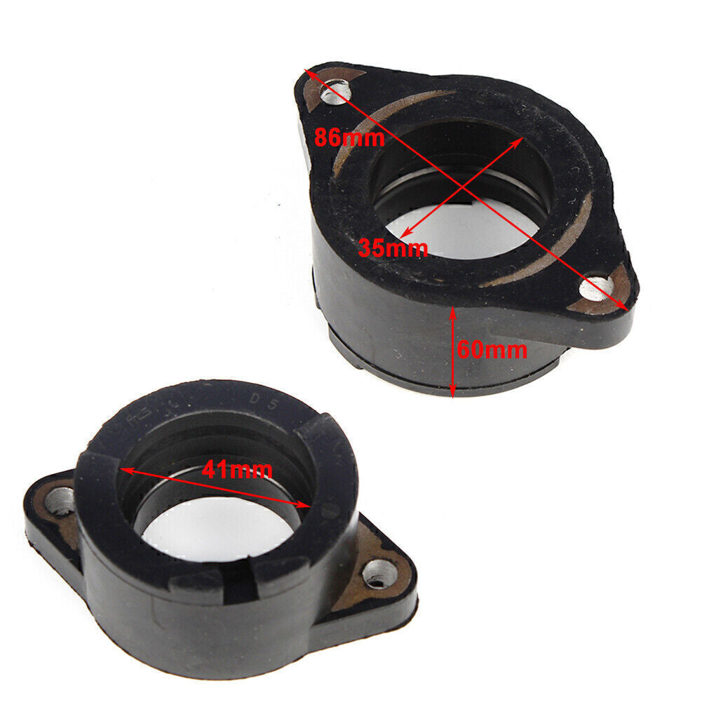 Carburetor Adapter Holder Intake Manifold Boot for Yamaha TT500/C/D/F/G/H SR500