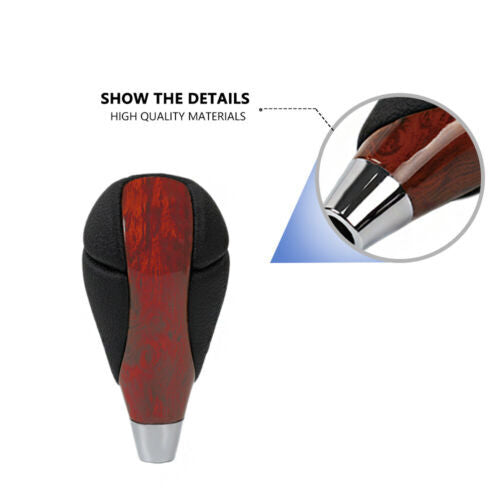 for Lexus ES350 GS450 RX450h IS350 GS350 LS460 Brown Walnut Wood Gear Shift Knob