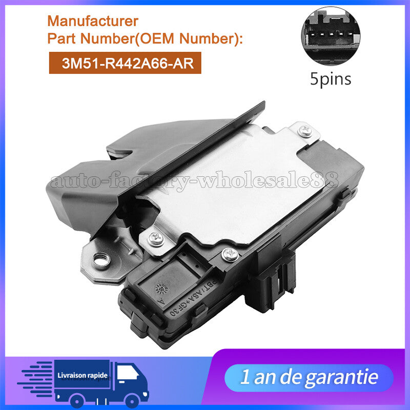 Serrure Hayon coffre pour for FORD FOCUS C-MAX MONDEO 4 3M51R442A66AR 1474909 Neuf