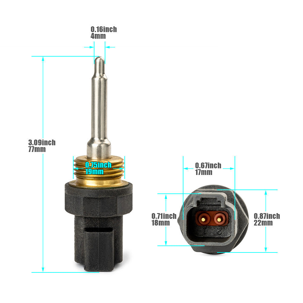 5X 264-4297 Temperature Sensor for CAT 725 730 735 740 Trucks and Excavators 2644297
