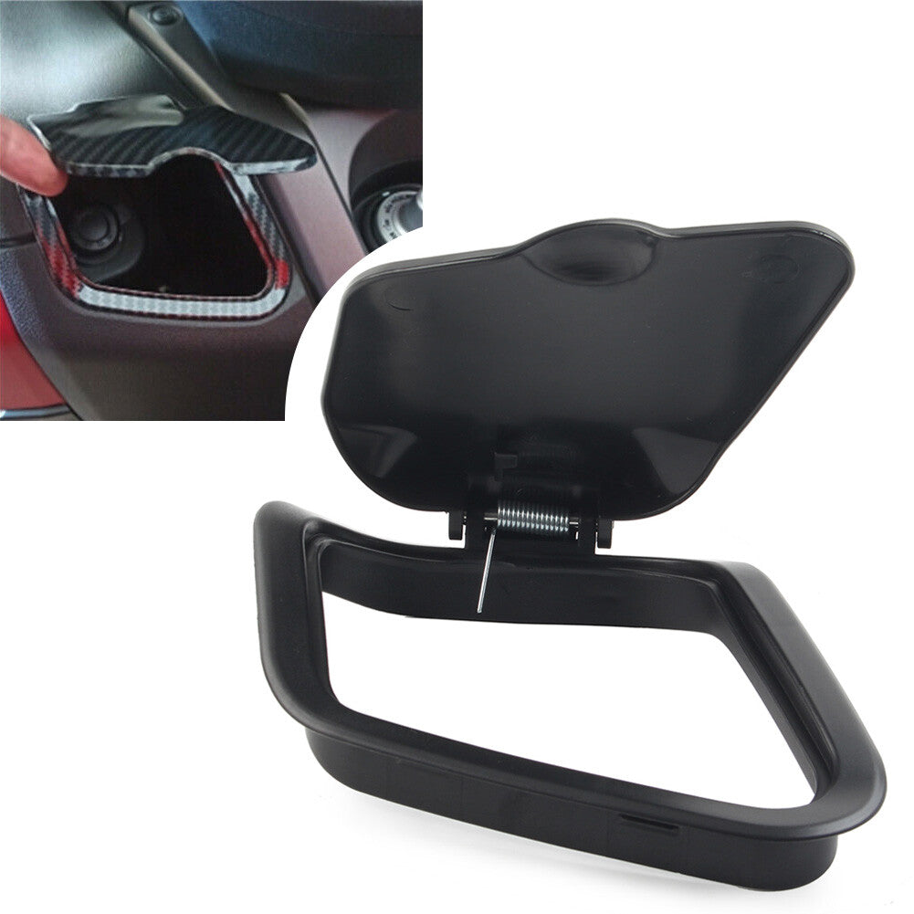 Black Side Pocket Charger Cover Waterproof Cap for Yamaha Nmax V2 2020-2021