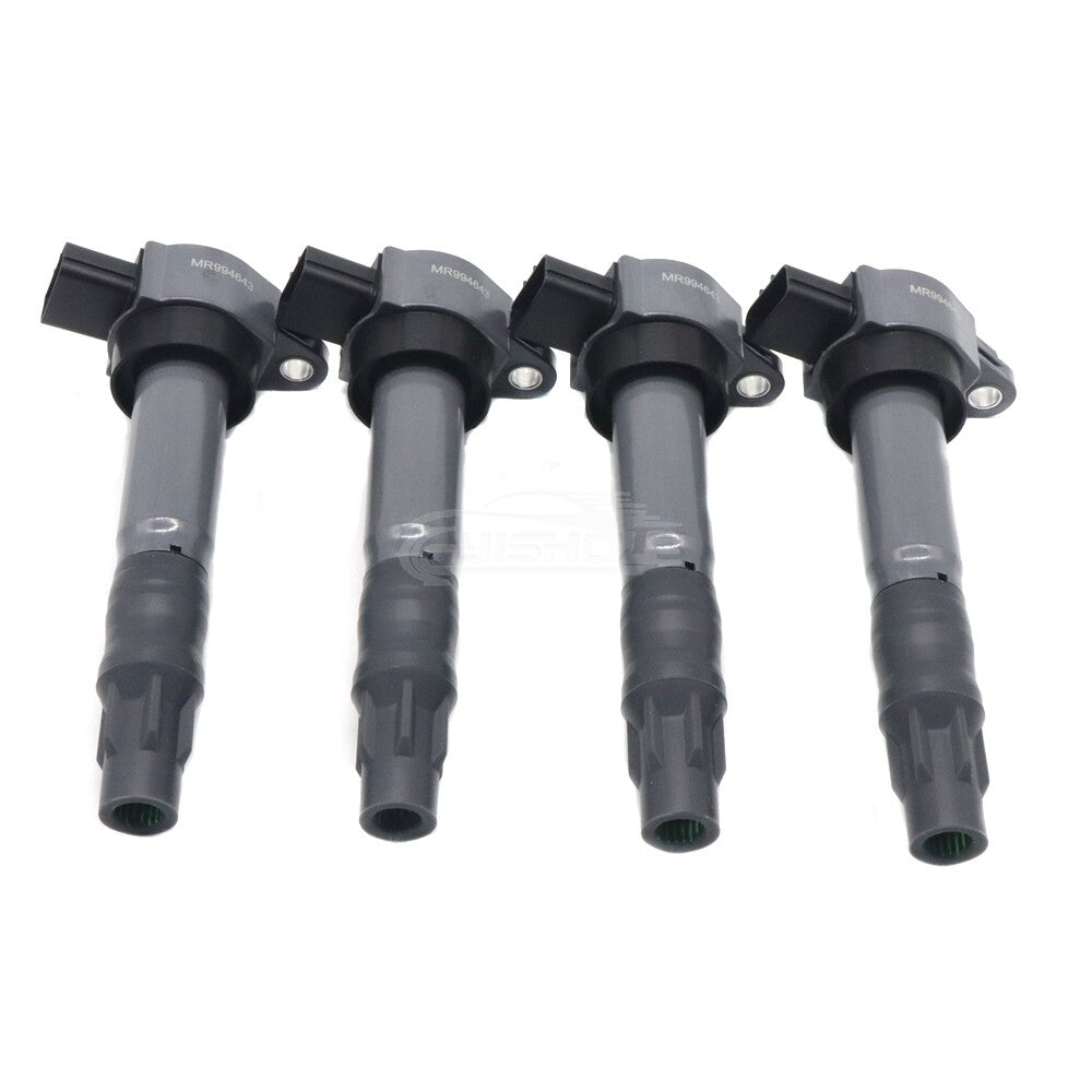 Pack 4PC Ignition Coils For 2.4L for Mitsubishi Galant Lancer Outlander 2.4 MR994643