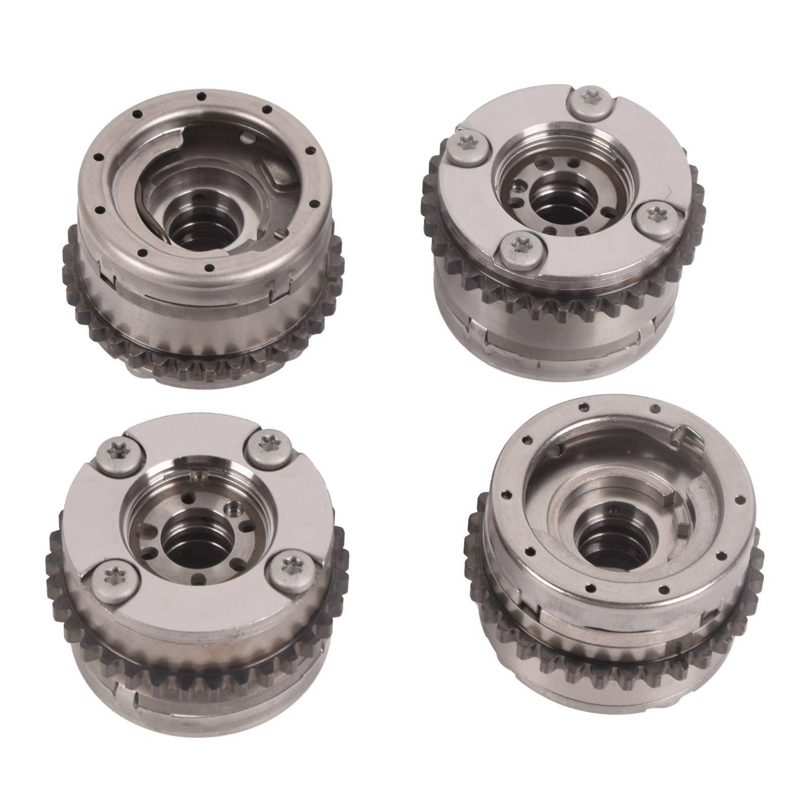 4-piece VVT camshaft adjuster sprocket for Mercedes-Benz M276 E400 GL450 3.0L 3.5L.