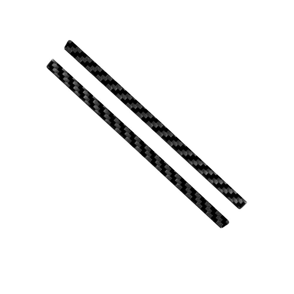 2X Carbon Fiber Front Door Air Vent Below Trim for Honda Ridgeline 2017-2020