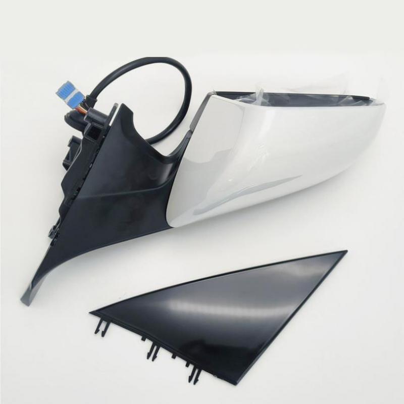 1594111-00-C White Left Side Mirror With Anti-Glare for Tesla for Model Y 2020-2023