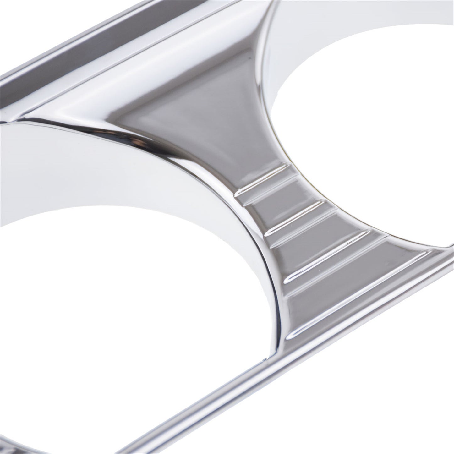 Chrome Tri-Line Gauge Trim Covers Fit For Touring Electra Street Glide 2014-2023