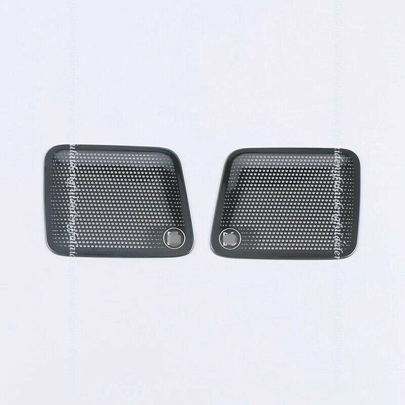 2P for Ford Explorer 2020-2022 Black roof Horn Speaker Moulding Frame Cover trim