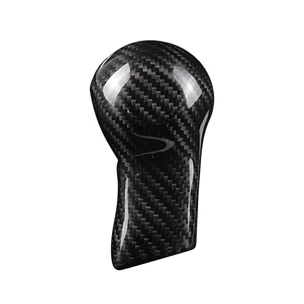 Car Shift Knob Cover Decor Trim for Chevrolet Camaro 2010-2014 2015 Carbon Fiber