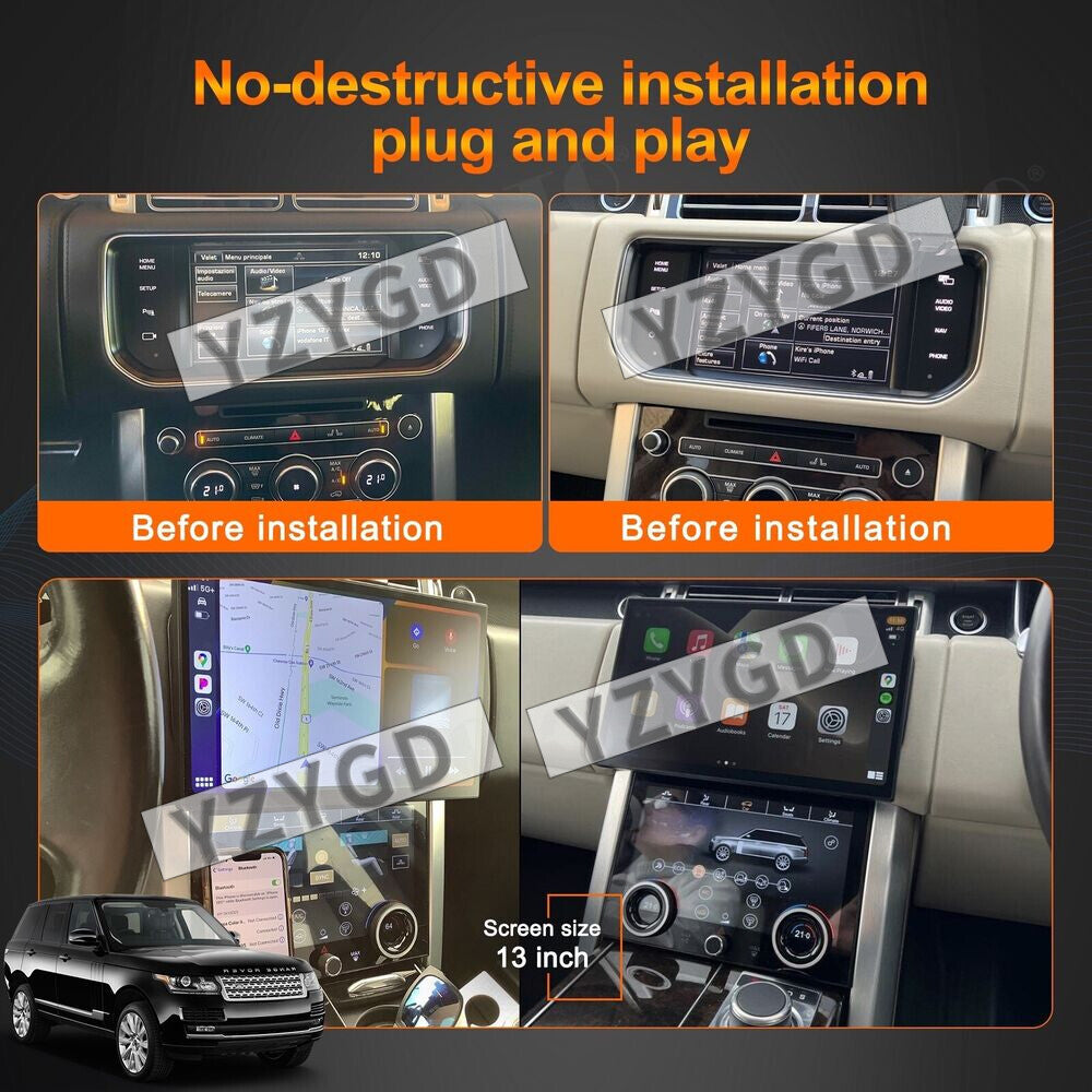 Android Car Radio CarPlay for Land Rover for Range Rover Vogue L405 2013-2017 Screen