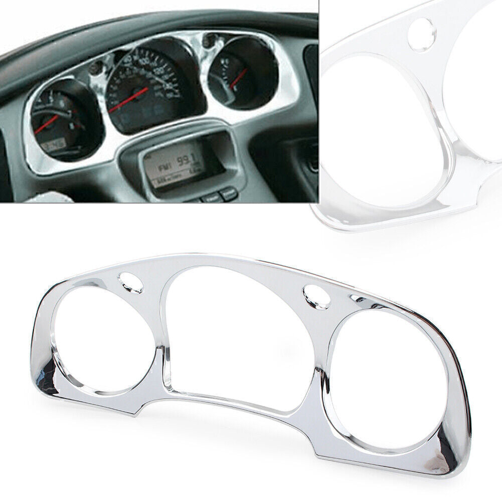ABS Chrome Instrument Panel Accent Cover Trim For 2001-05 for Honda Goldwing GL1800