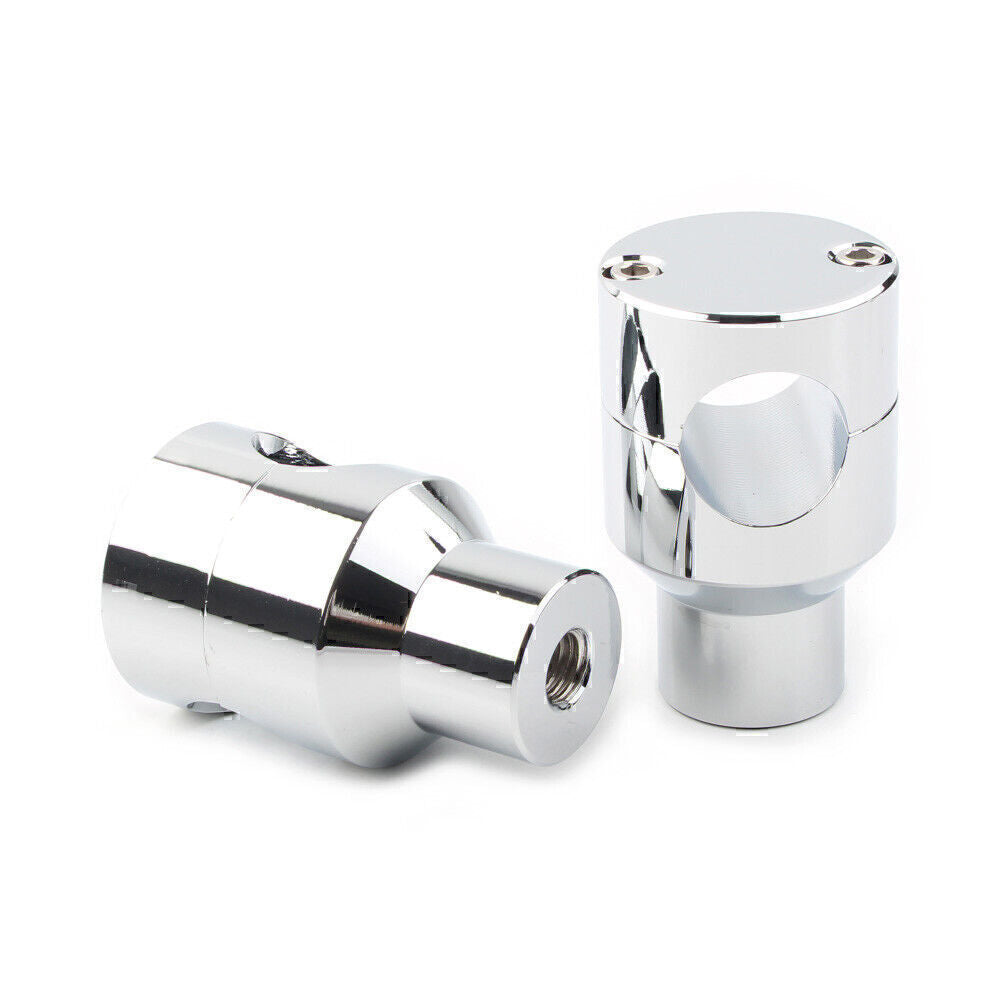 Motor Lenker Lenkerhalterung Adapter Riser Klemme f¨¹r for Honda for Harley Chrom