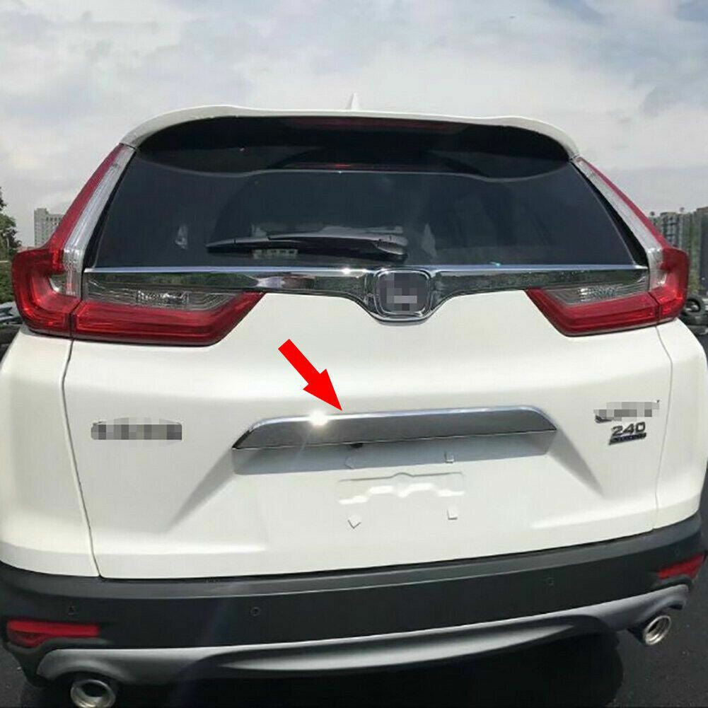 for Honda CRV CR-V 2017-2022 Chrome ABS Rear Trunk Tailgate Lid Panel Cover Trim