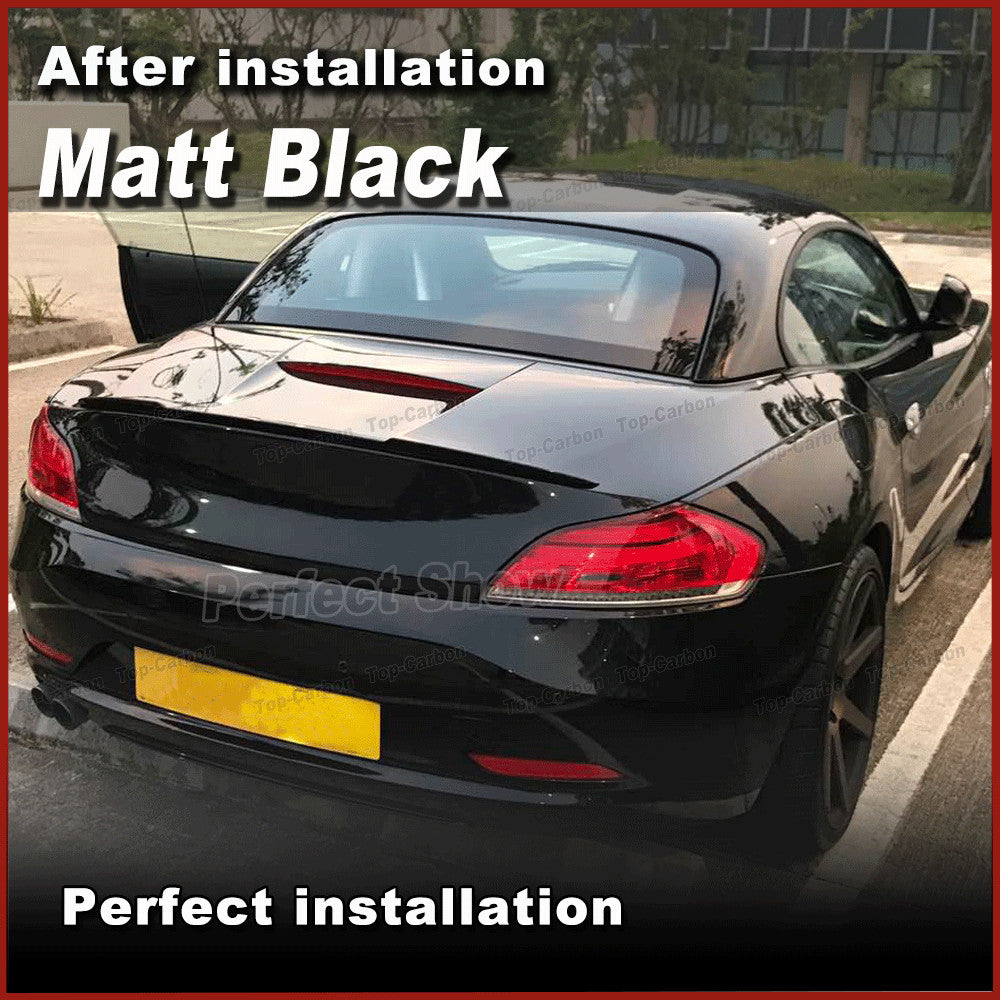 Matt Black Rear Trunk Spoiler Boot Wing Lip Fit for BMW Z4 E89 20i 23i 28i 09-15