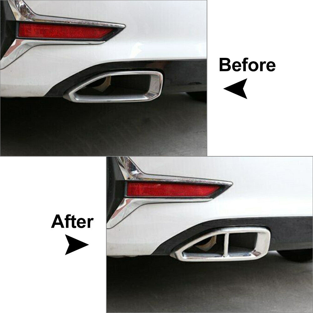 Exhaust muffler pipe tip cover trim suitable for BMW 3 Series G20 G28 2020+