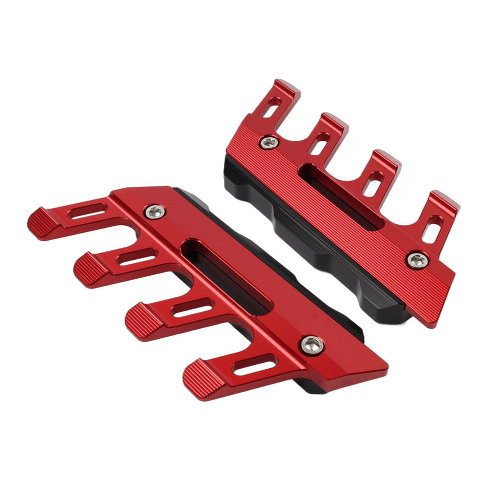 Red Universal Front Fork Protector Mudguard Slider Guard for Yamaha for Suzuki