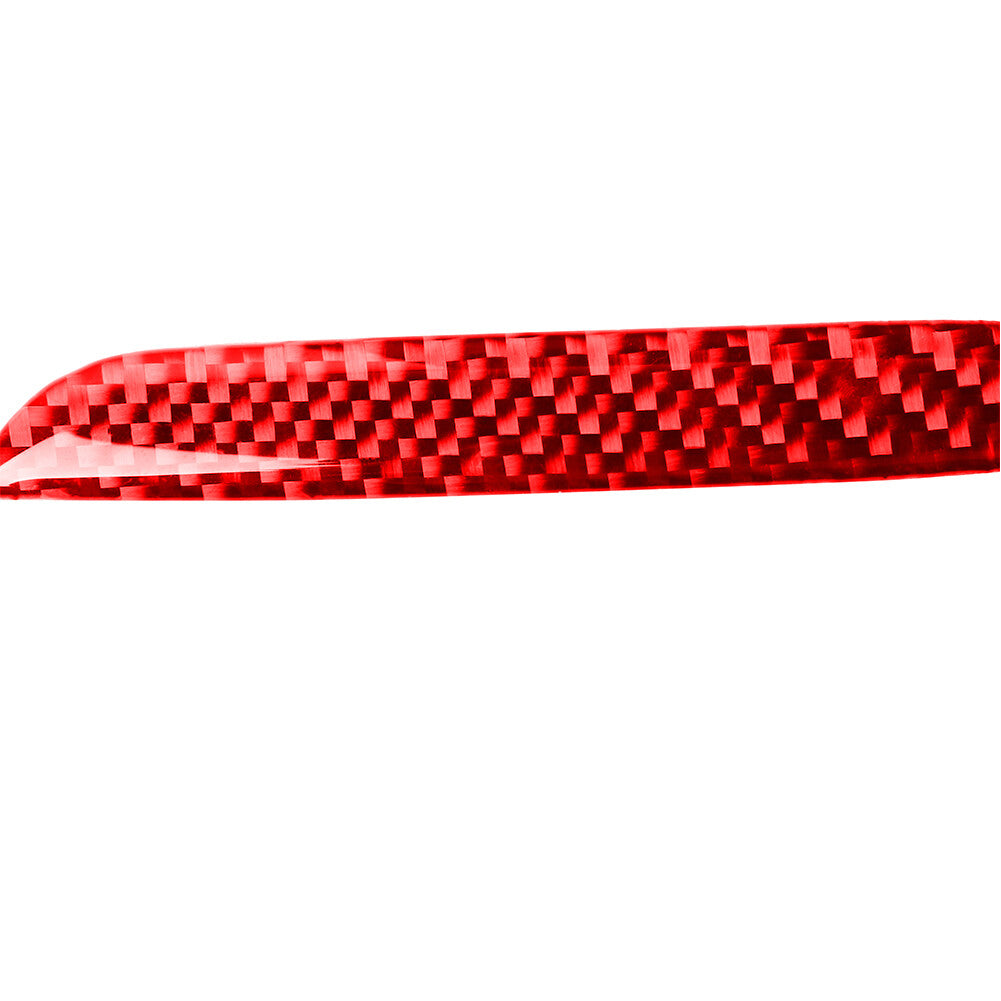 4-Piece Red Carbon Fiber Door Handle Covers for Maxda MX-5 Miata 2009-2015