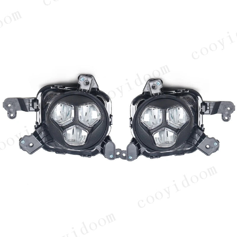 2Pcs for Kia K5 Optima 2015-2018 LED Fog Lights Assembly Fog Lamp Grille