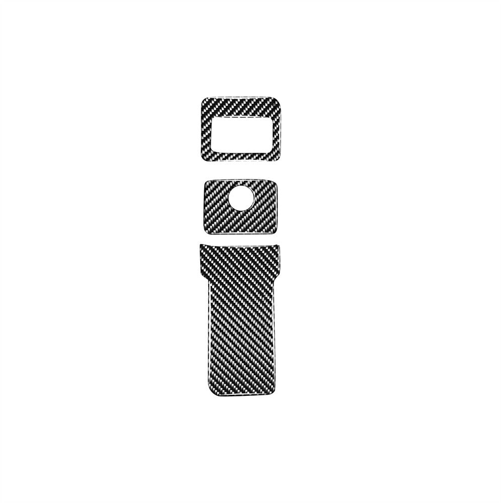 Carbon Fiber Electronic Handbrake Cover Trim for Jaguar F-PACE XE XF 2016-2020