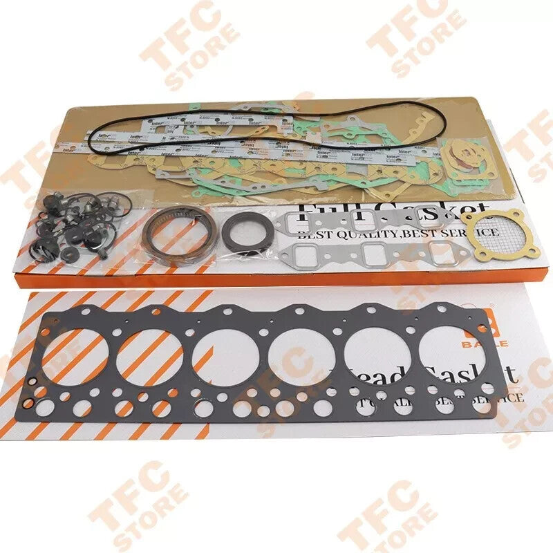 Engine Gasket Kit Seals for KOMATSU S6D95 6D95L Forklift Engine Excavator??