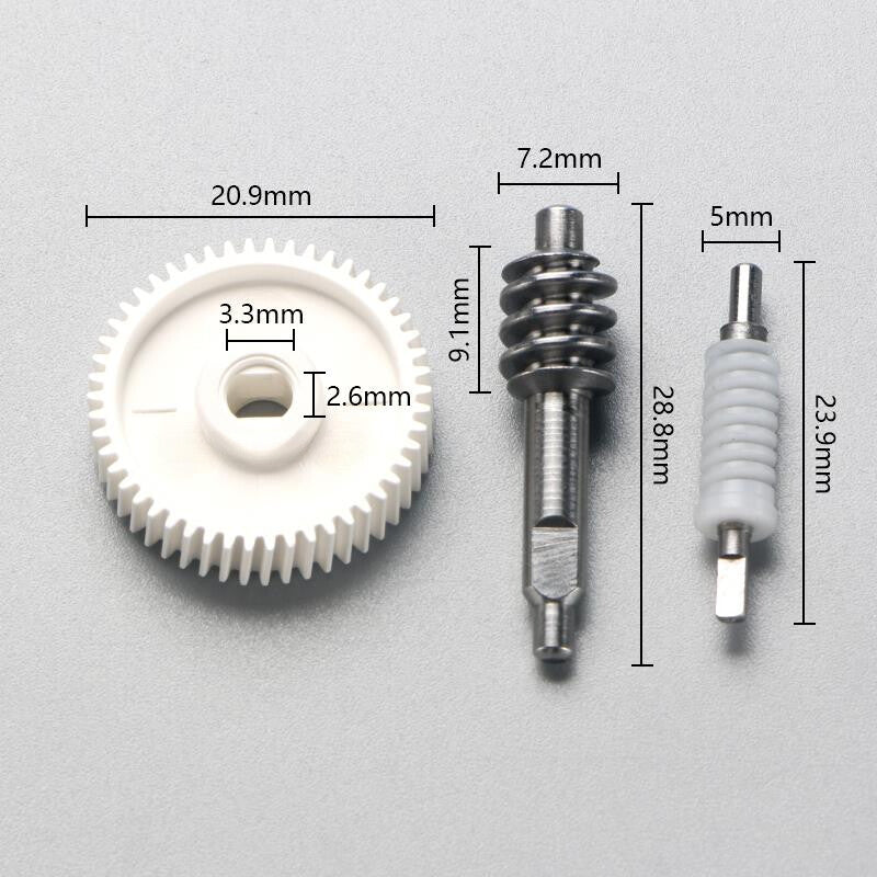 3PC New FOLDING MIRROR MOTOR Gear Kit For 2013-2018 for Nissan Note E12 MK2