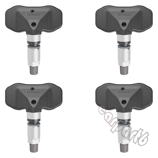4PCS Tire Pressure Monitoring Sensor 25758220 for Chevrolet for Corvette C6 C5 TPMS