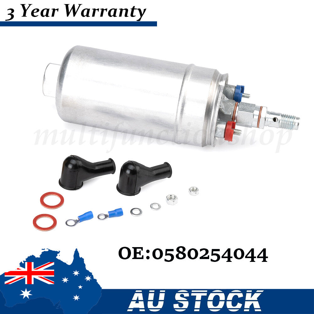 1Set 0580254044 Fuel Pump E85 044 300LPH Universal External Lnline Electric AU