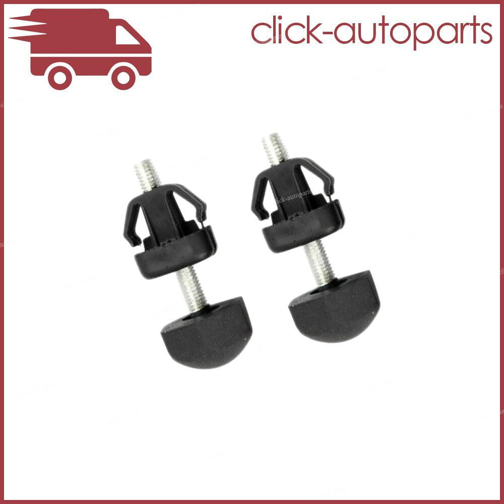 2 Radiator Support Hood Bumper Stop Screw for Ford E-150 for Mustang for Lincoln for Mercury