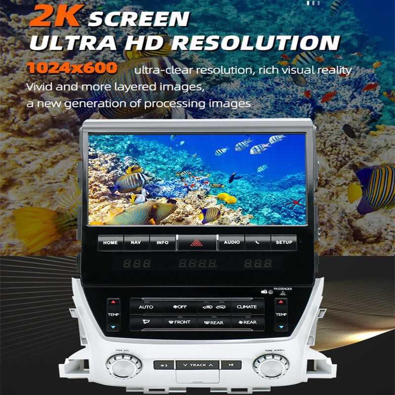 Android Car Radio 4G Stereo Receive Multimedia GPS Navi for Land Cruiser Carplay