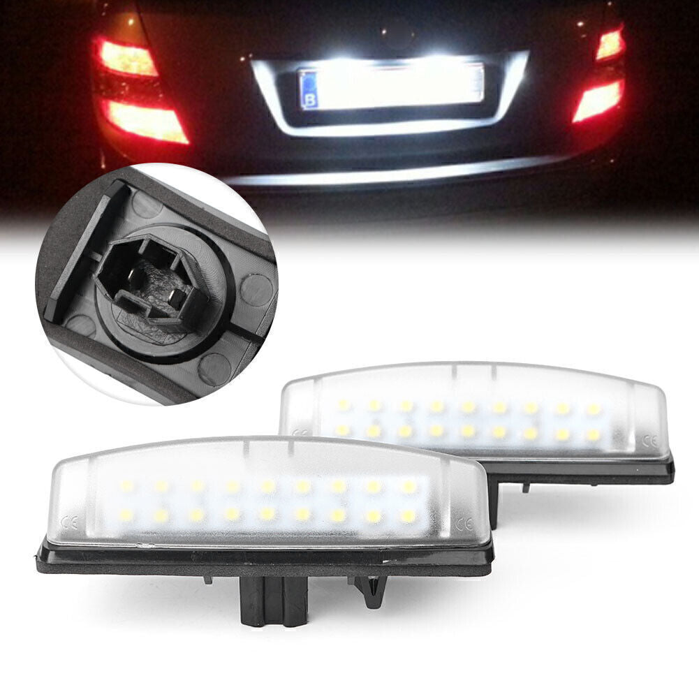 LED Rear License Plate Light Lamp Fit for Lexus IS300 IS200 LS430 Direct White