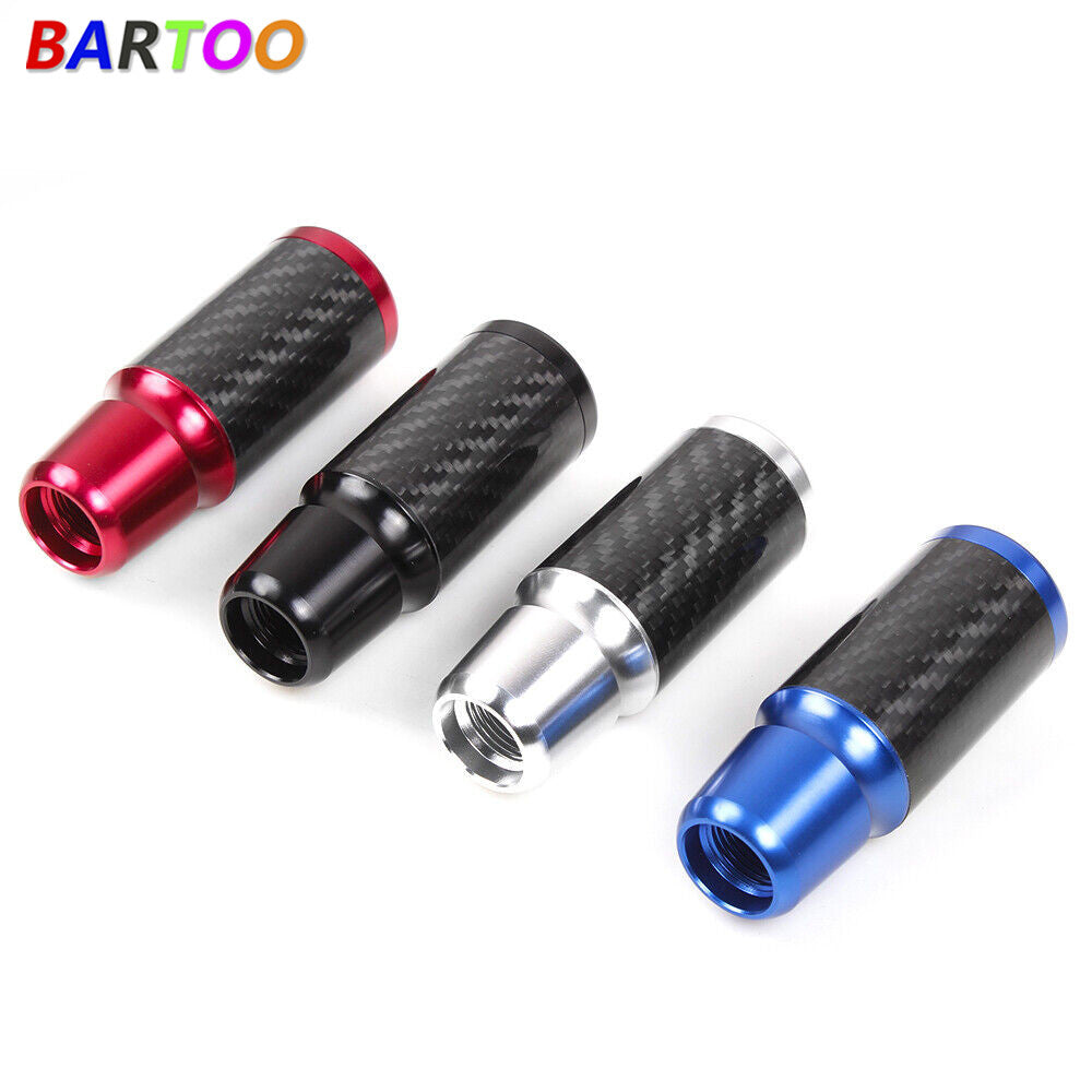 Universal 5/6 Speed Carbon Fiber Auto Manual Gear Stick Lever Car Shift Knob