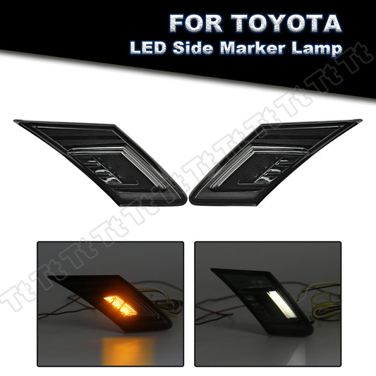 LED smoke-side marker turn signal lights and parking lights for Subaru BRZ for Scion FRS 86