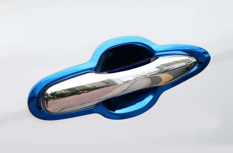 Blue Titanium External Side Door Bowl Cover Trims for Toyota for Camry 2019-2023 8p