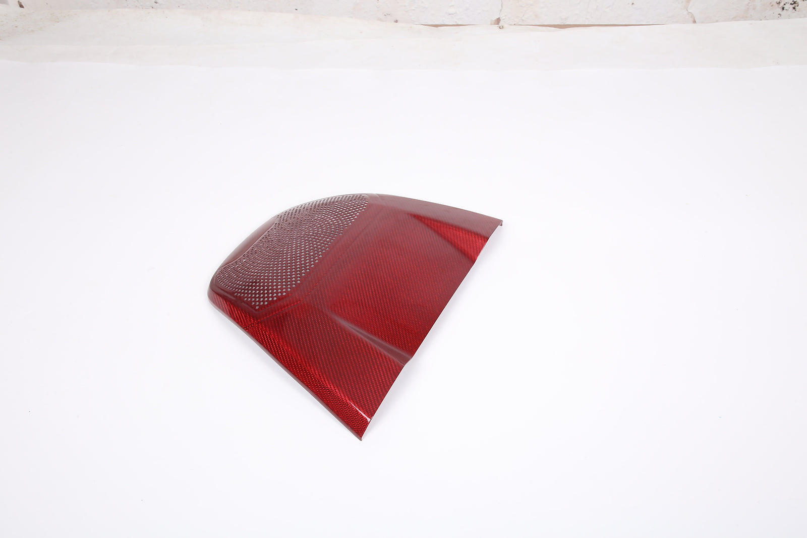 ABS Red Center Central Cup Holder Frame Trim Cover for Toyota Tundra 2022-2023