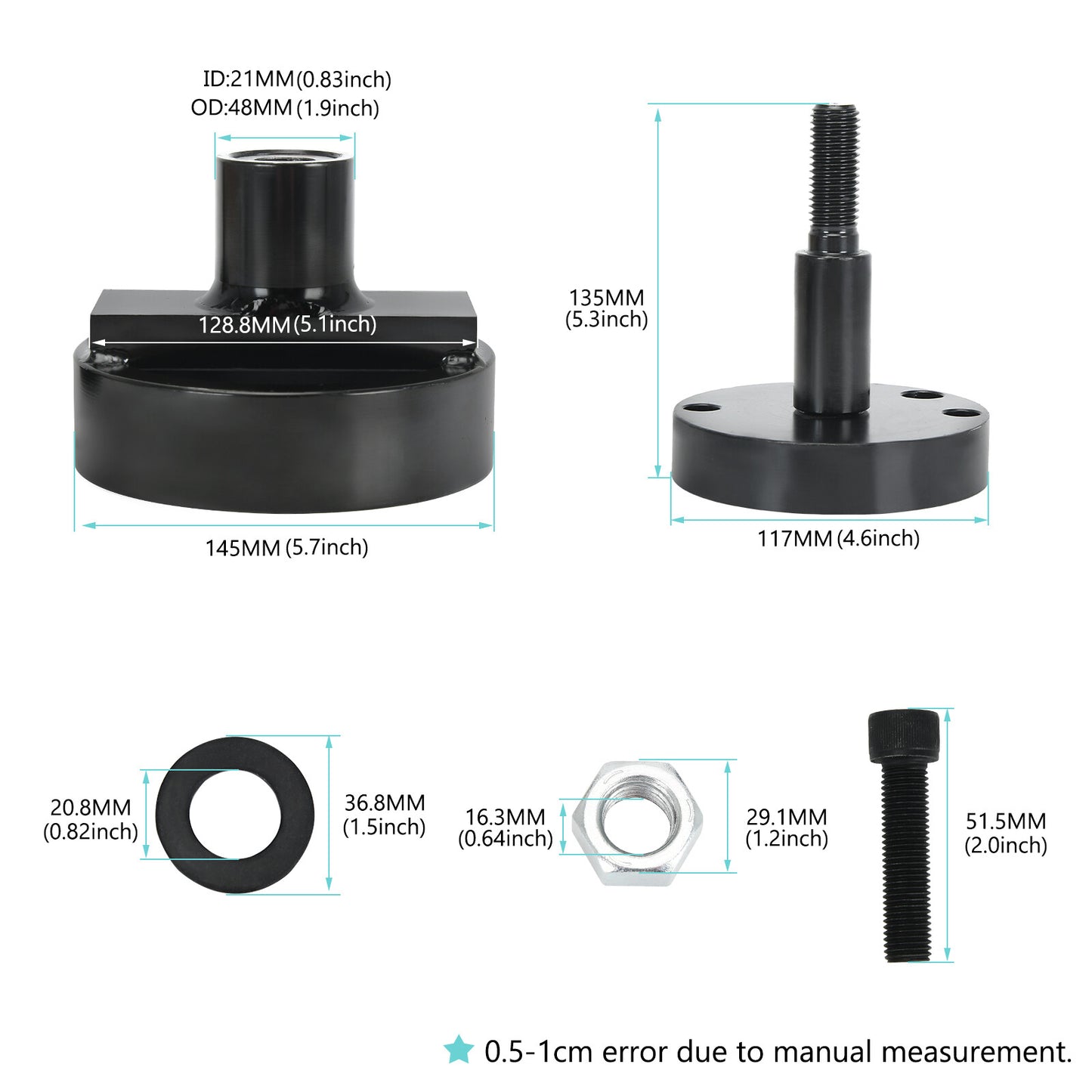 Crankshaft Rear Main Seal Installer JT30040B/ KCD10002A For 276 329