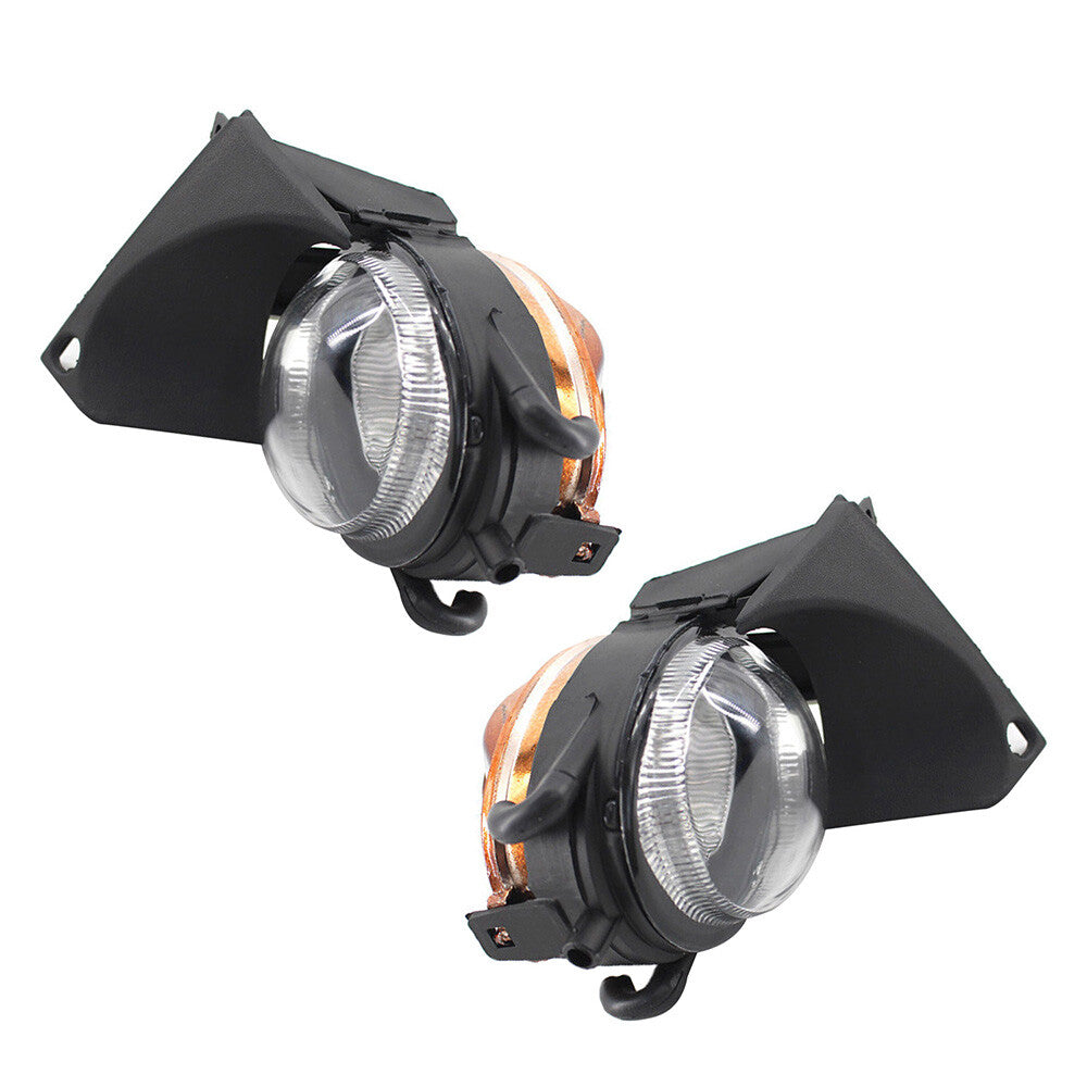 Pair Fog Lights Driving Lamps Driver Passenger Side for 01-03 for BMW E39 5 Series