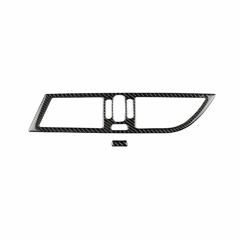 Carbon Fiber Console Air Vent Outlet Cover Trim Fit for BMW Z4 E89 2009-15