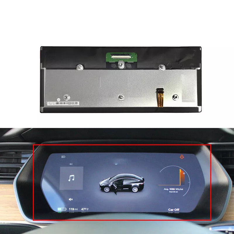 12.3 for Tesla model X S S2 Instrument Cluster LCD Module Display Screen