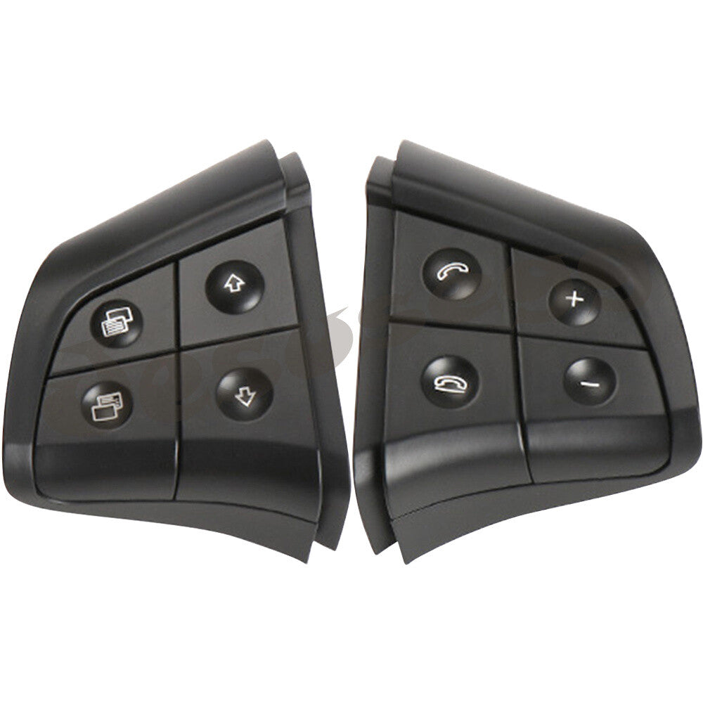 Qty 2 Steering Wheel Switch 4 Button BlackFit for Mercedes-Benz W164 W251 W245