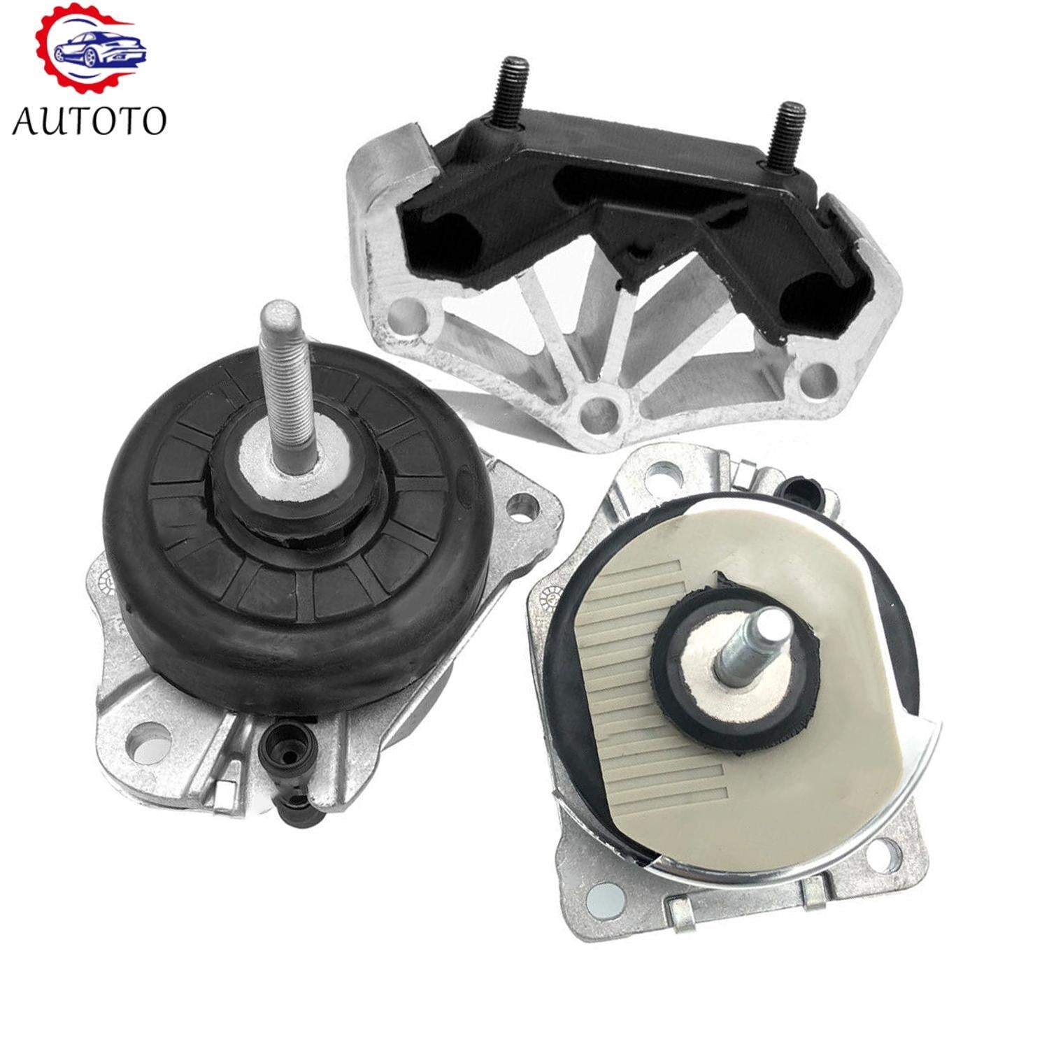 3X Engine Gearbox Mount Kits For FR3Z6038G for Ford for Mustang 2.3T EcoBoost 2014-22