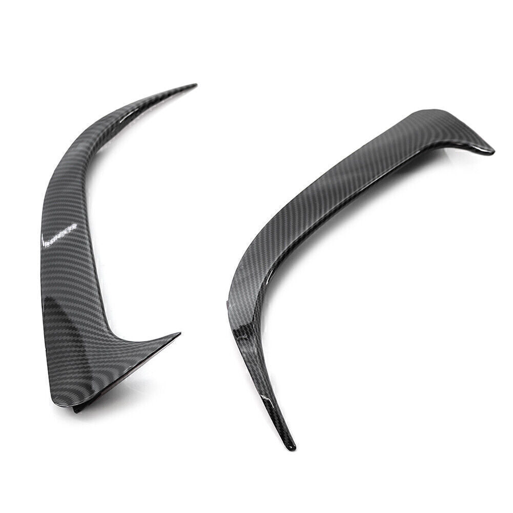 Rear Bumper Spoiler Air Vent Cover for Benz W117 CLA200/220/CLA250 Carbon Look