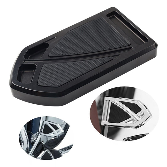 CNC Large Brake Pedal Pad Cover for Harley Touring Street Road Glide Softail FL